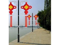 中国结景观灯说明LED结灯的接线方法和安装的经验